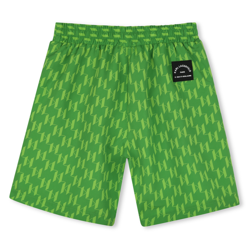 Short de bain à poches KARL LAGERFELD KIDS 
                    GARCON