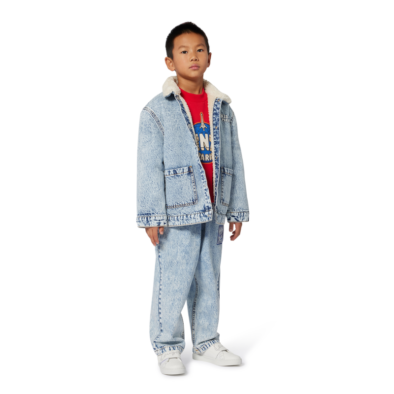 Sweat en molleton non gratté KENZO KIDS 
                    GARCON