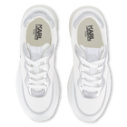 Baskets &agrave; lacets avec badge KARL LAGERFELD KIDS 
                    FILLE
