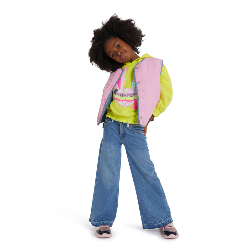 Sweat-shirt en molleton BILLIEBLUSH 
                    FILLE