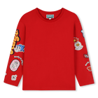 Tee-shirt manches longues KENZO KIDS 
                    FILLE