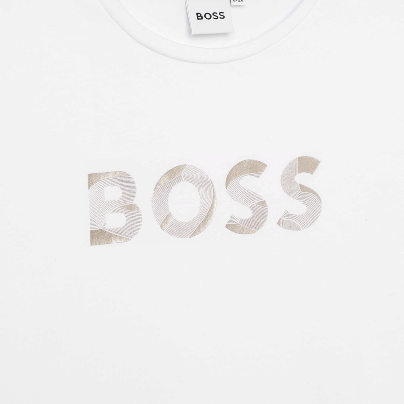 T-shirt manches courtes BOSS 
                    FILLE