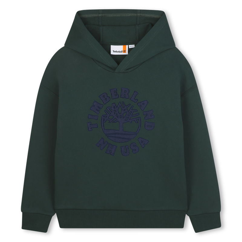 Sweat-shirt à capuche en molleton TIMBERLAND 
                    GARCON
