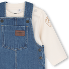 Ensemble salopette et tee-shirt TIMBERLAND 
                    GARCON