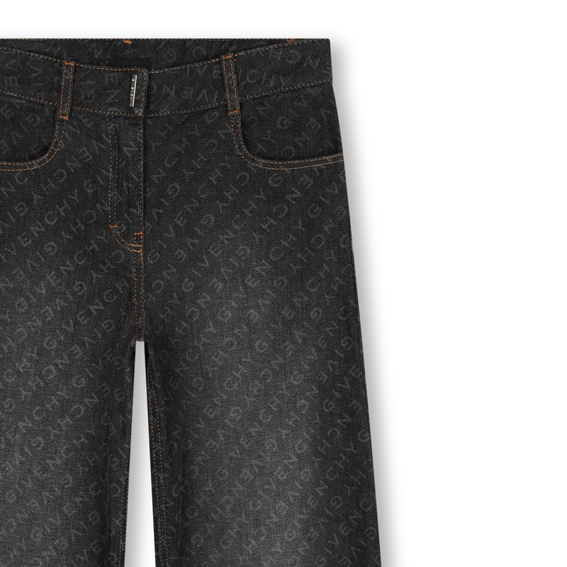 Jean large à taille ajustable GIVENCHY 
                    FILLE