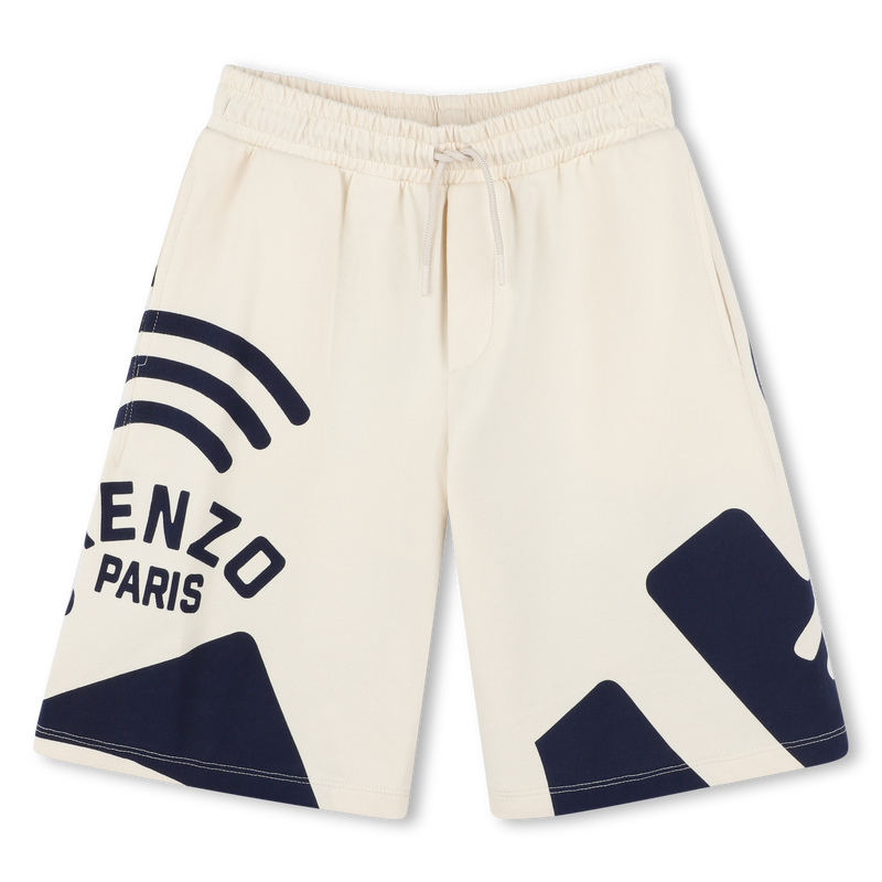 Bermuda avec imprimés siglés KENZO KIDS 
                    GARCON