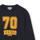 Tee-shirt &agrave; manches longues larges KENZO KIDS 
                    GARCON