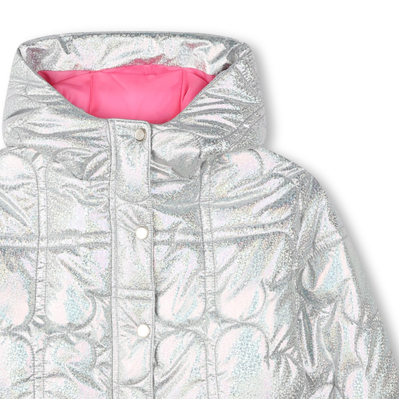 Doudoune métallisée à capuche BILLIEBLUSH 
                    FILLE