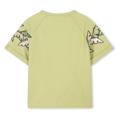 T-shirt en molleton l&eacute;ger KENZO KIDS GARCON