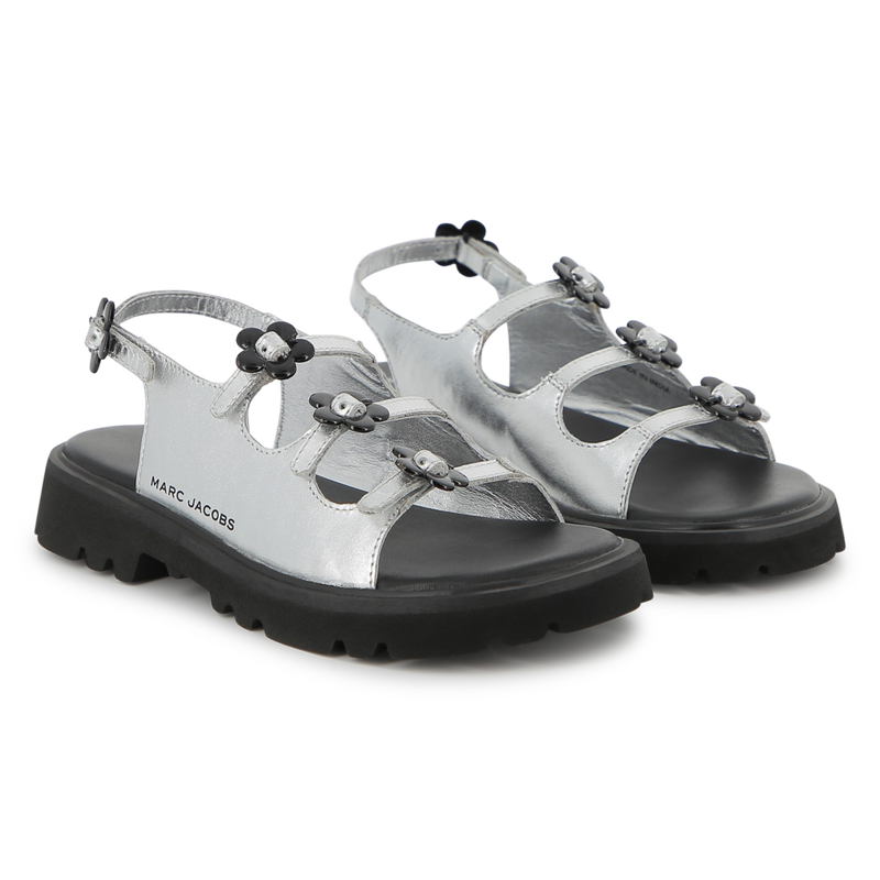Sandales cuir de vachette MARC JACOBS 
                        FILLE
