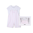 Ensemble salopette + tee-shirt BOSS 
                    FILLE