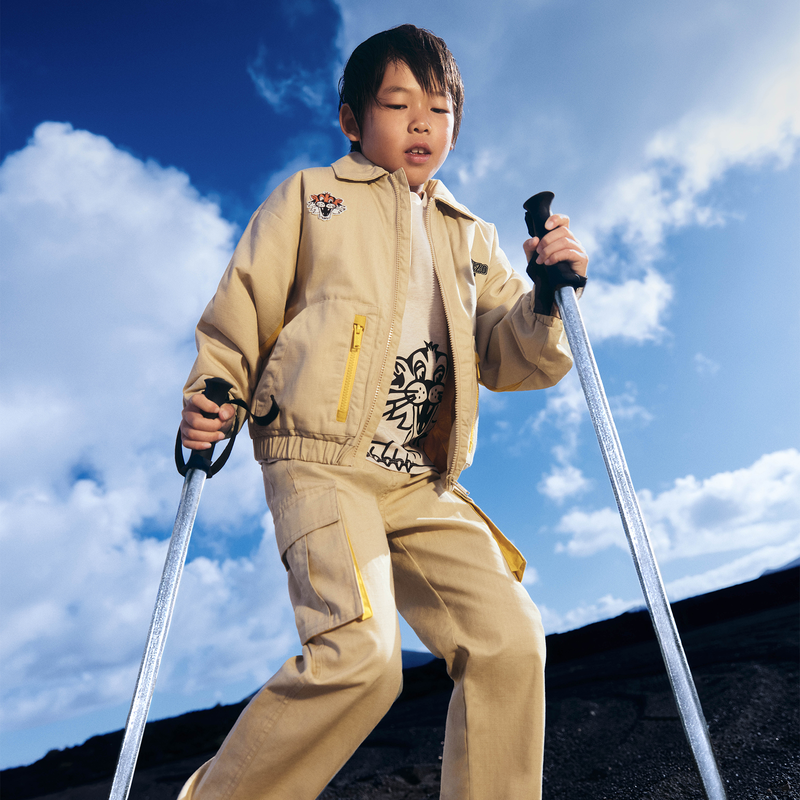 Pantalon en coton KENZO KIDS 
                        GARCON