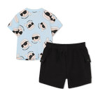 Ensemble Tee-shirt et short KARL LAGERFELD KIDS 
                    GARCON