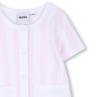 Combishort &agrave; rayures BOSS 
                    FILLE