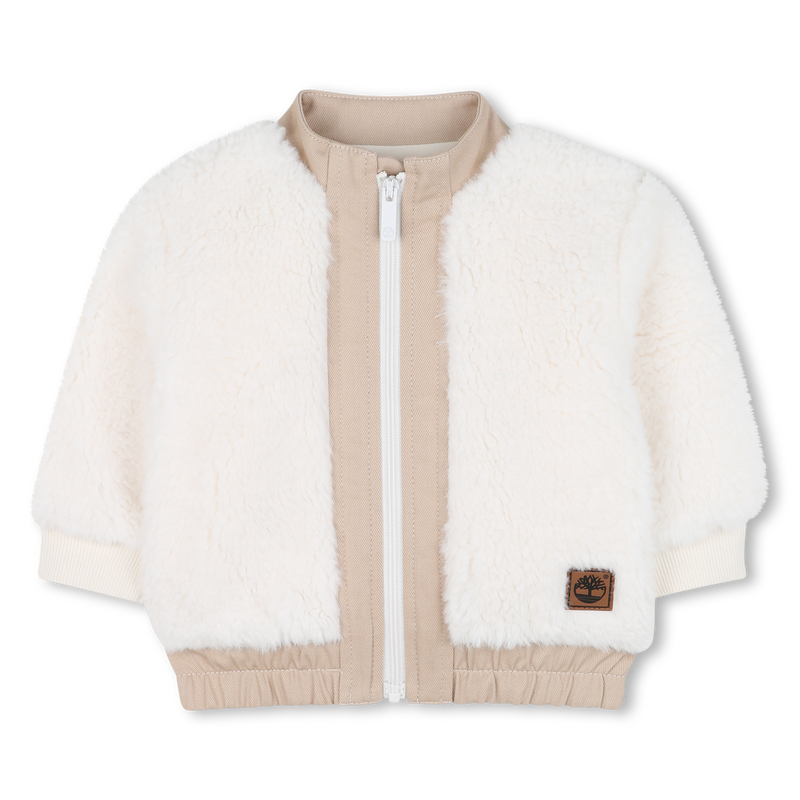Cardigan polaire doubl&eacute; zipp&eacute; TIMBERLAND 
                        GARCON