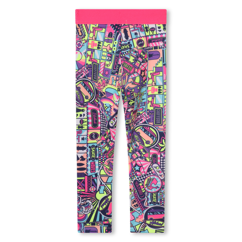 Legging extensible imprim&eacute;