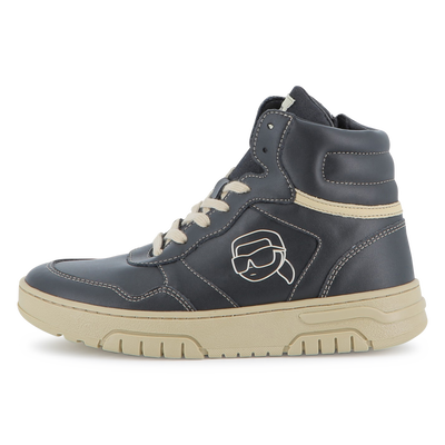 Baskets montantes à lacets KARL LAGERFELD KIDS GARCON