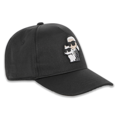 Casquette en satin brillant KARL LAGERFELD KIDS FILLE