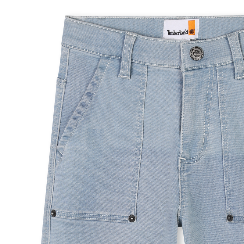 Bermuda en denim extensible TIMBERLAND 
                    GARCON