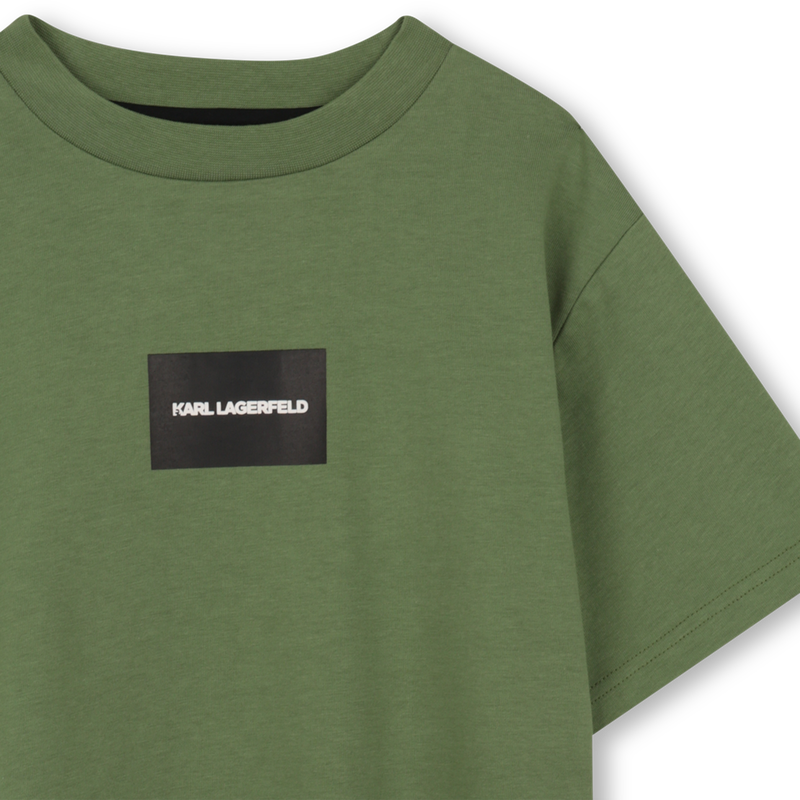 T-SHIRT MANCHES COURTES KARL LAGERFELD KIDS 
                        GARCON