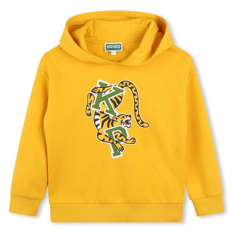 Sweat-shirt molletonné imprimé KENZO KIDS 
                    GARCON