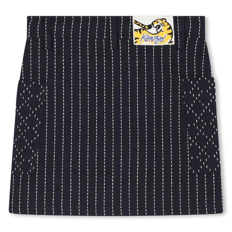 Jupe droite pressionnée KENZO KIDS 
                    FILLE