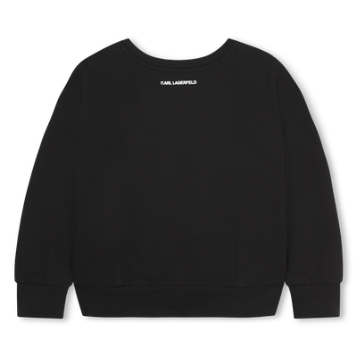 Sweat-shirt avec imprimé KARL LAGERFELD KIDS FILLE