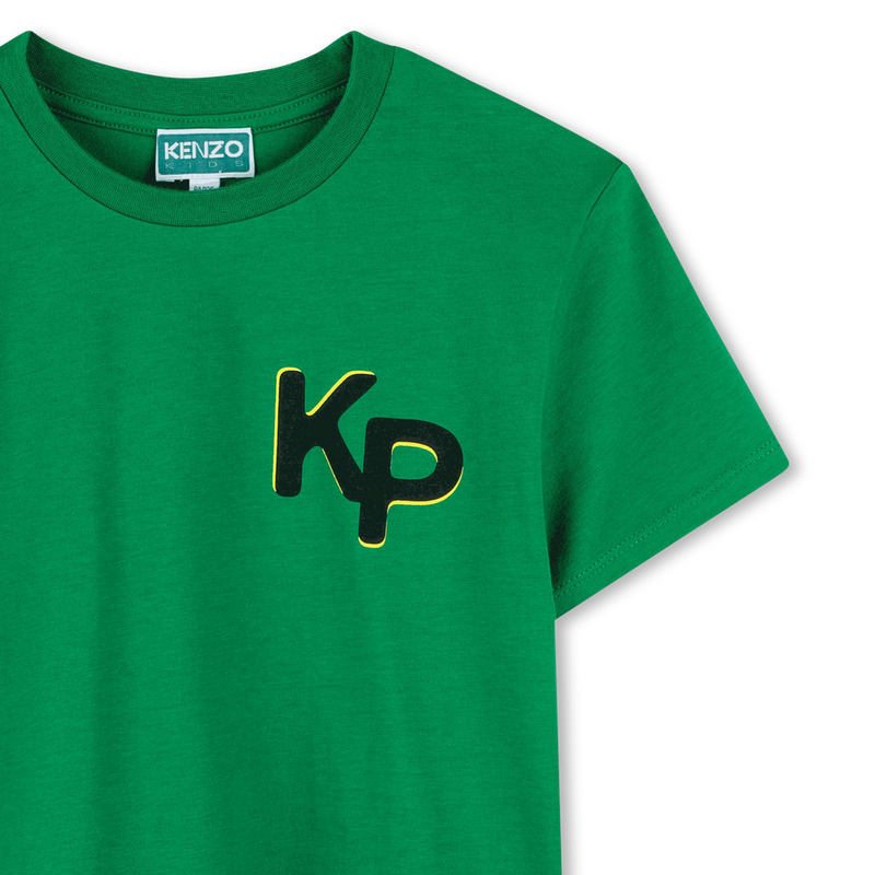 T-shirt coton manches courtes KENZO KIDS 
                        GARCON