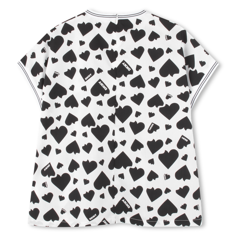 Blouse manches courtes DKNY 
                    FILLE