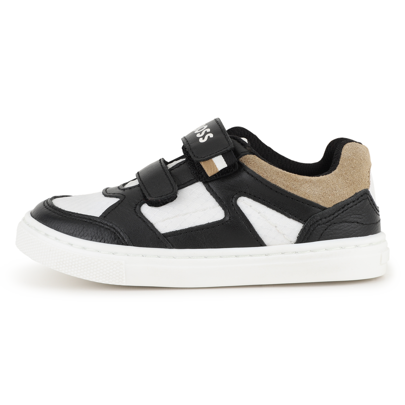 BASKETS &Agrave; BANDES AUTO AGRIPPANTES BOSS 
                        GARCON