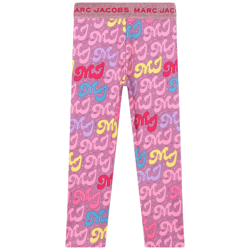 Legging à taille élastiquée THE MARC JACOBS 
                    FILLE