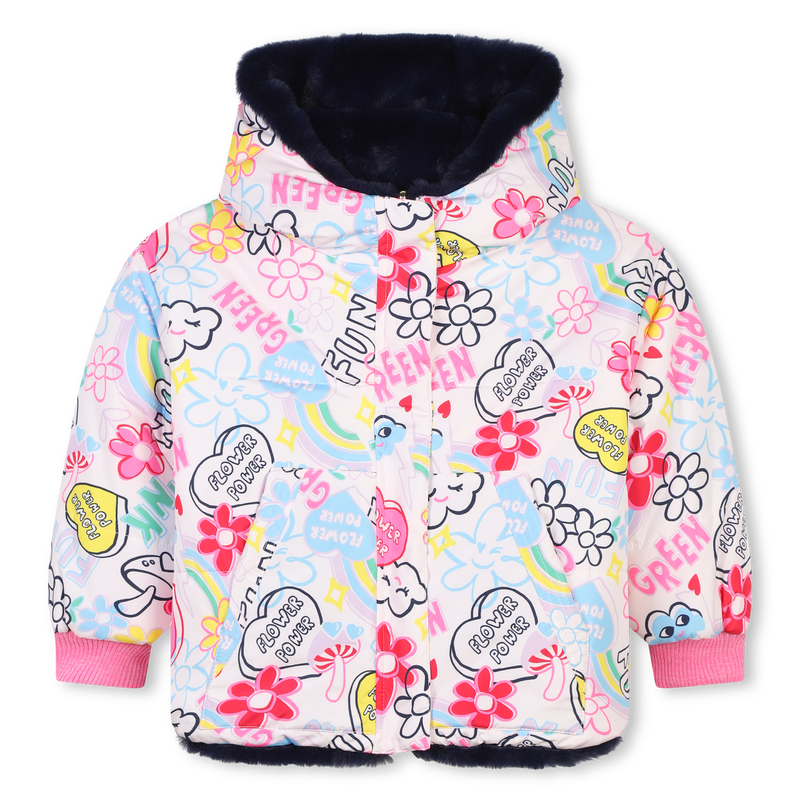 Doudoune réversible à capuche BILLIEBLUSH 
                    FILLE