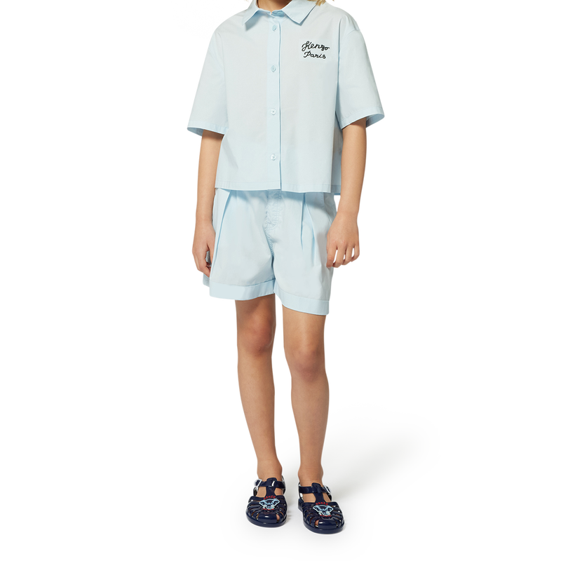 Short &agrave; taille &eacute;lastiqu&eacute;e KENZO KIDS 
                        FILLE