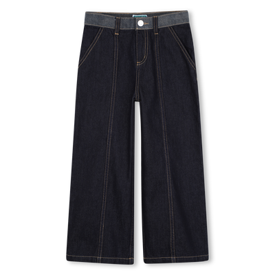 Pantalon en denim KENZO KIDS FILLE