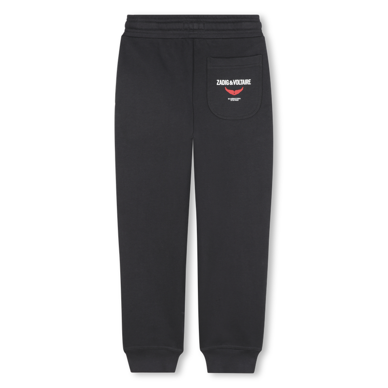 Pantalon en molleton taille élastique ZADIG & VOLTAIRE 
                    GARCON