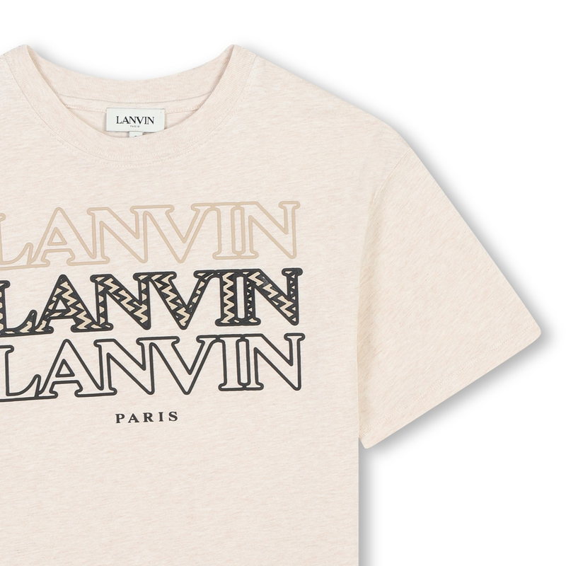T-shirt avec triple sigle LANVIN 
                    GARCON