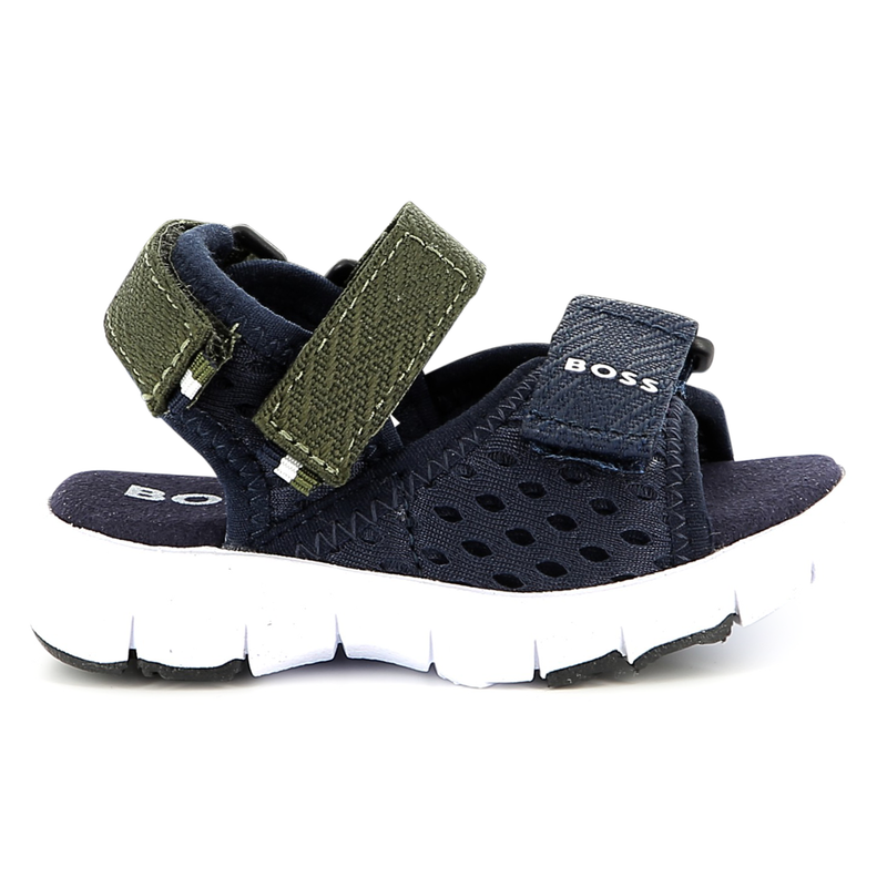 Sandales &agrave; fermeture par bandes auto agrippantes BOSS 
                        GARCON