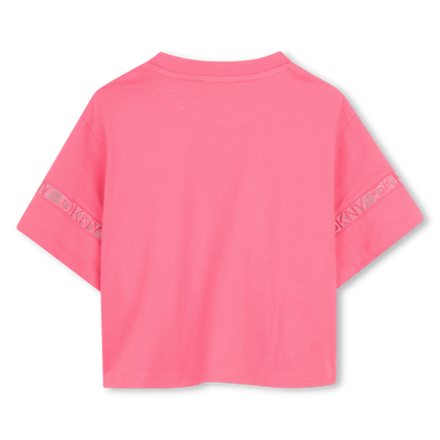 T-SHIRT MANCHES COURTES DKNY FILLE