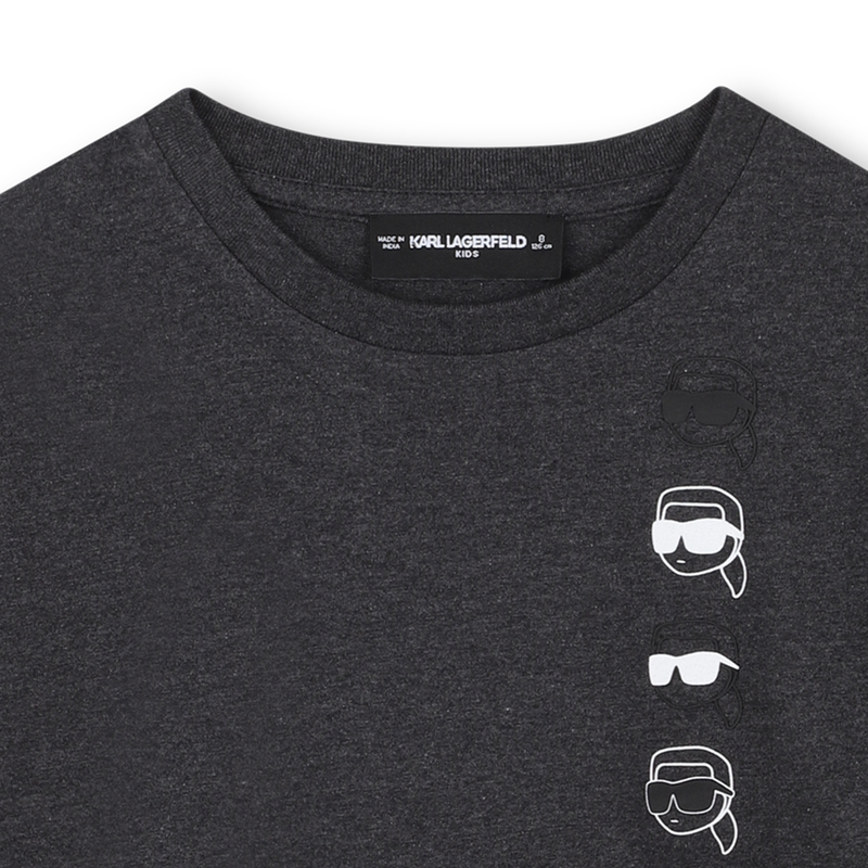 T-shirt &agrave; manches longues KARL LAGERFELD KIDS 
                        GARCON
