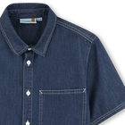 Chemise l&eacute;g&egrave;re en jean TIMBERLAND 
                    GARCON