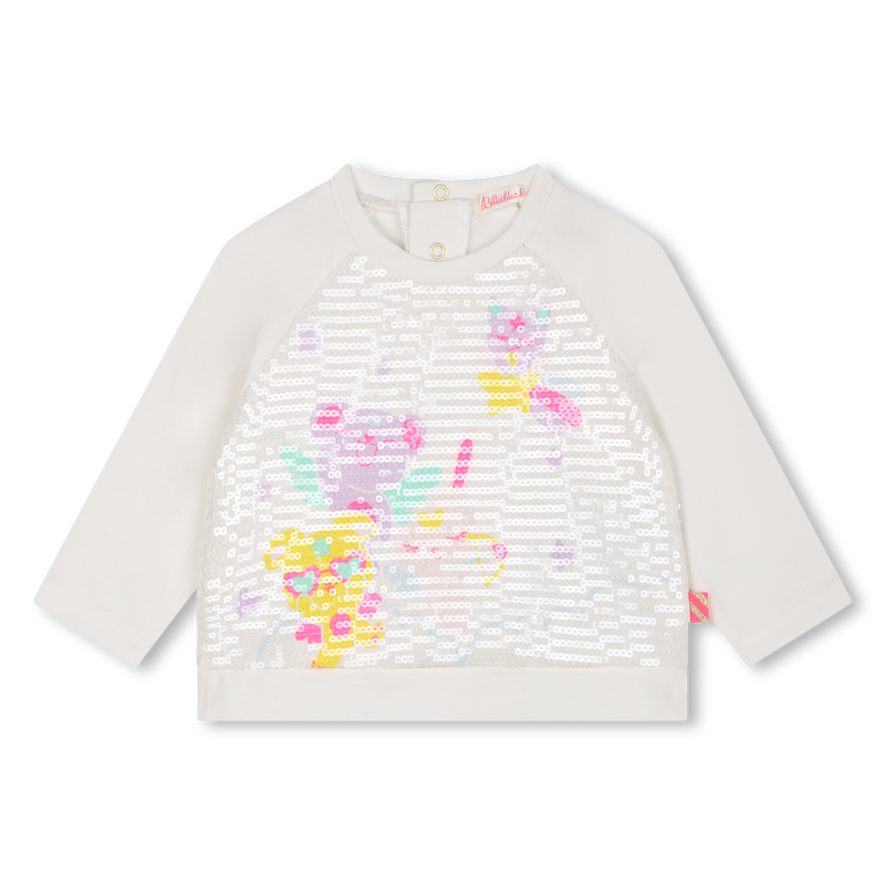T-shirt orné de sequins BILLIEBLUSH 
                    FILLE
