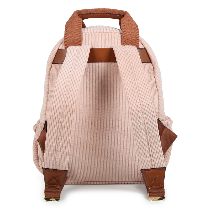 Sac à dos en velours côtelé CHLOE 
                    FILLE