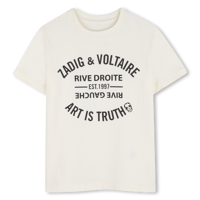 TEE-SHIRT MANCHES COURTES ZADIG & VOLTAIRE UNISEXE