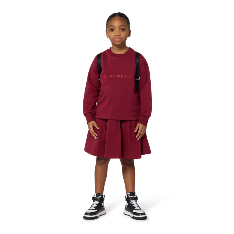 Robe avec bas plissé et fentes GIVENCHY 
                    FILLE