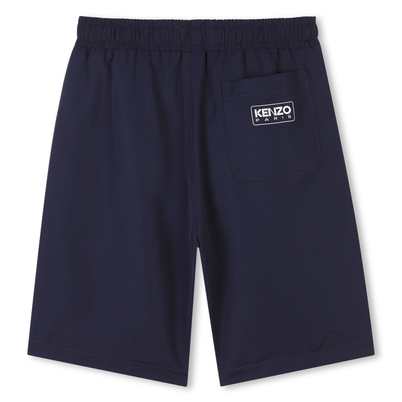 Bermuda déperlant avec poches KENZO KIDS 
                    UNISEXE