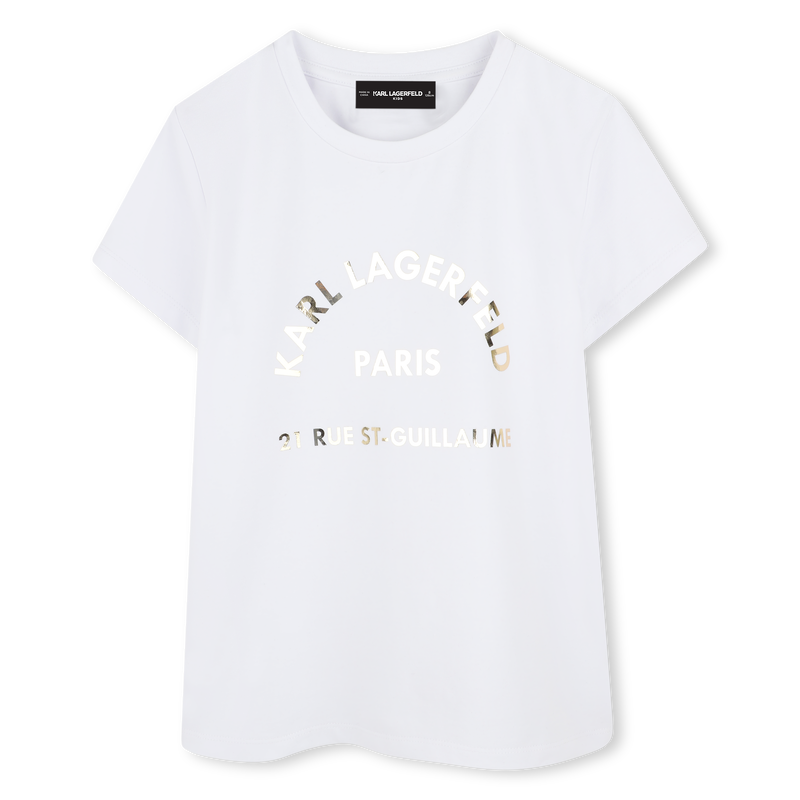 T-shirt à manches courtes KARL LAGERFELD KIDS 
                    FILLE