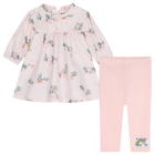 Robe et legging en coton KENZO KIDS 
                    FILLE