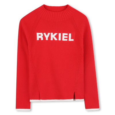 Pull à col montant SONIA RYKIEL FILLE