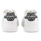 Basket en cuir de vachette KARL LAGERFELD KIDS 
                    FILLE