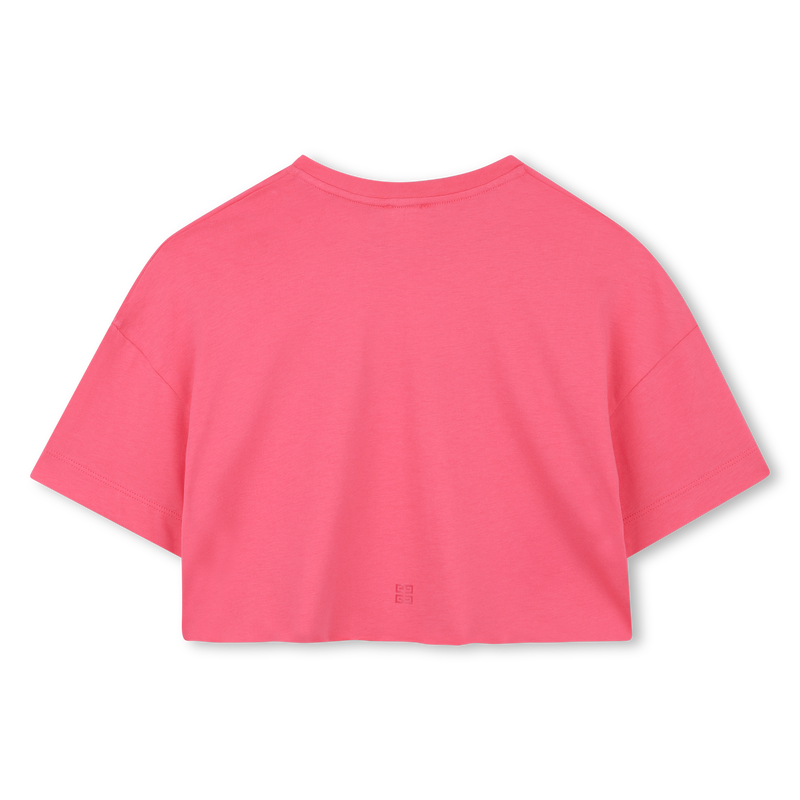 T-shirt court avec imprim&eacute;s GIVENCHY 
                        FILLE